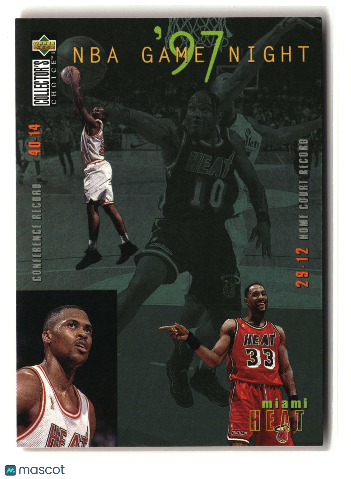 Miami Heat 1997-98 Collector's Choice #169