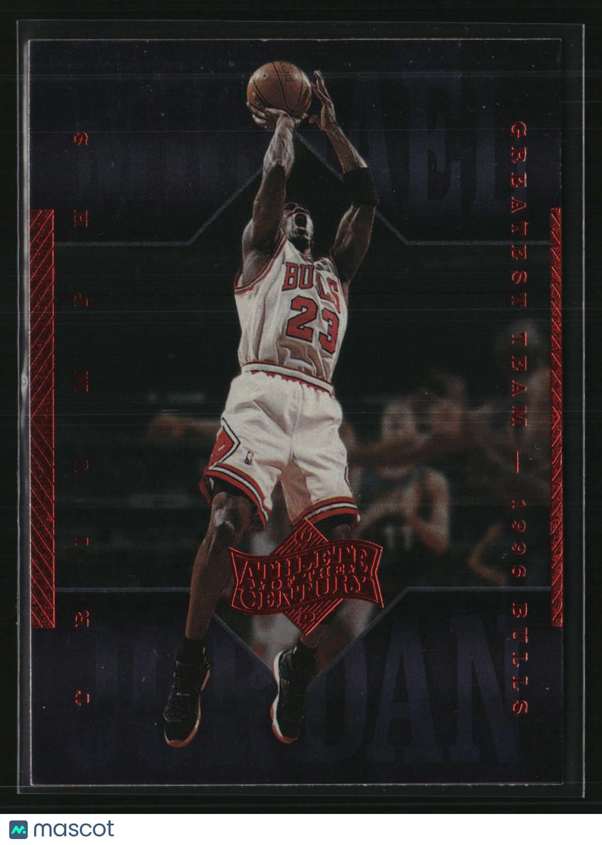 Michael Jordan 1999 Upper Deck Michael Jordan Athlete of the Century #27