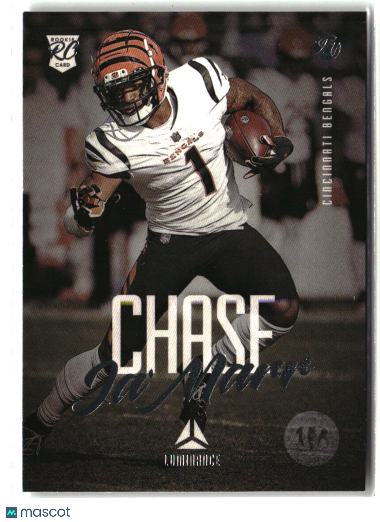 Ja'Marr Chase 2021 Panini Chronicles Luminance Update Rookies #212