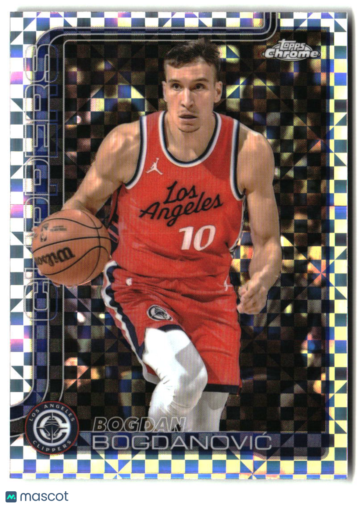 Bogdan Bogdanovi? 2025-26 Topps Chrome X-Fractor #92