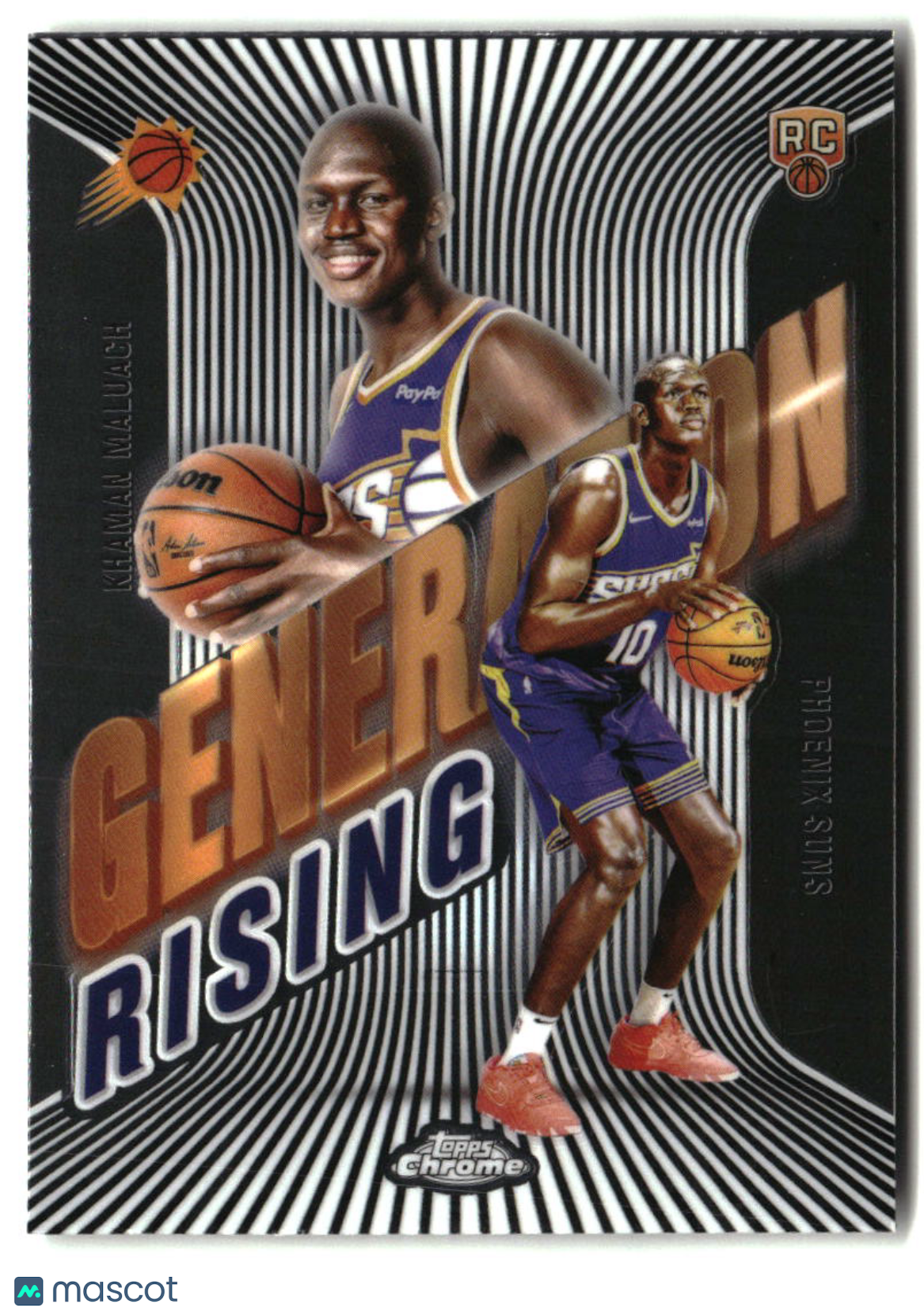 Khaman Maluach 2025-26 Topps Chrome Generation Rising #GR-9