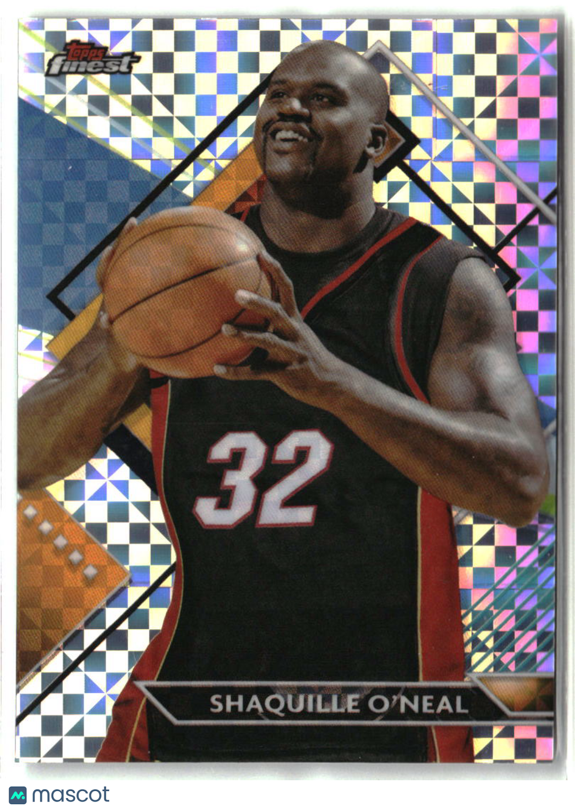 Shaquille O'Neal 2023-24 Finest Checkerboard Refractors #257