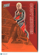 Cody Rhodes 2023 Panini Father's Day Orange #46 #/15