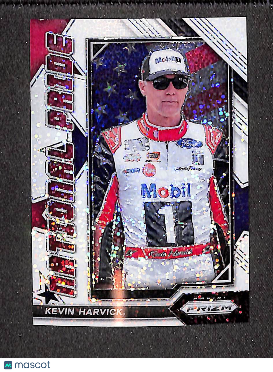 Kevin Harvick 2023 Panini Prizm National Pride White Sparkle Prizm #NP5