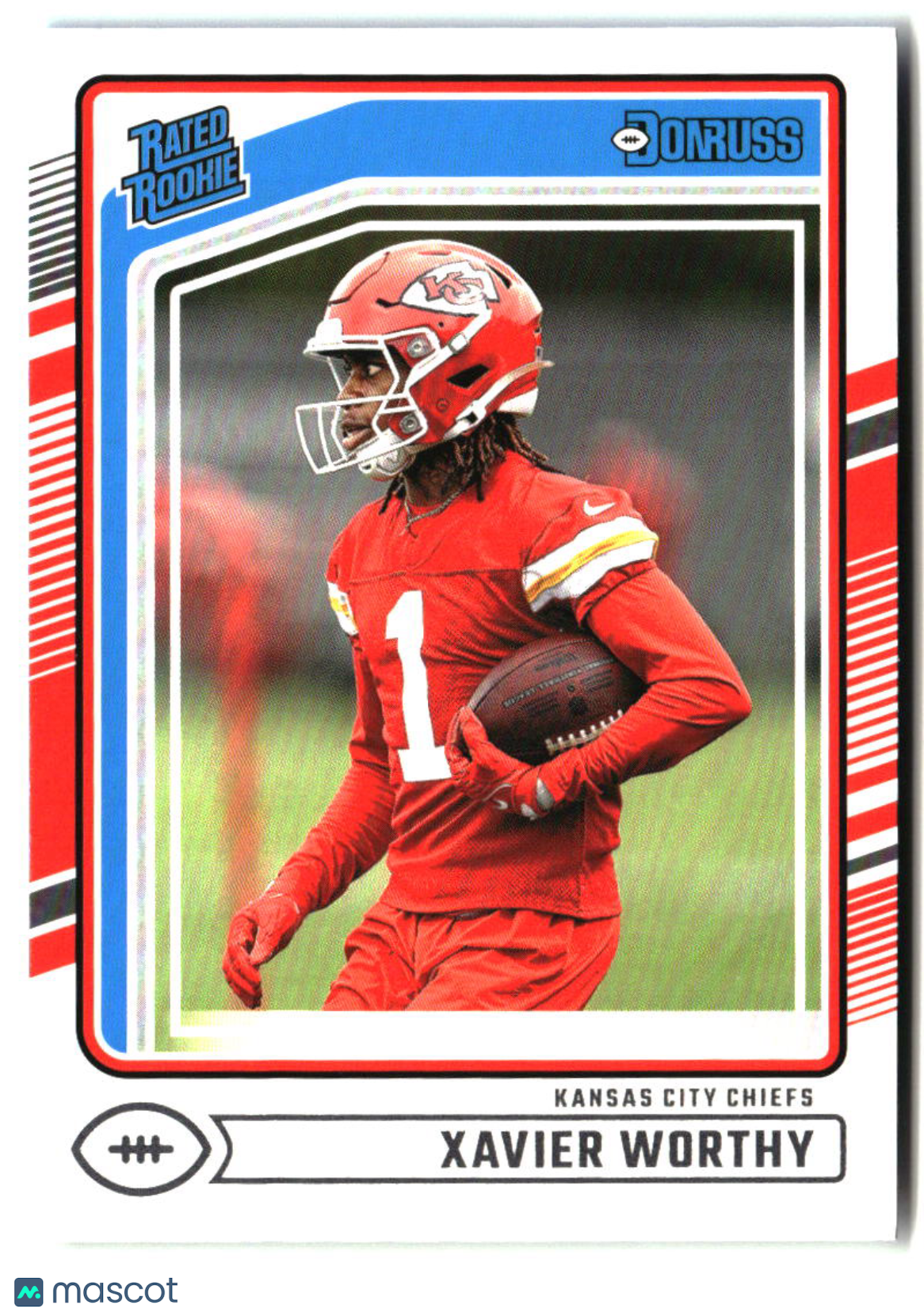Xavier Worthy 2024 Donruss #398
