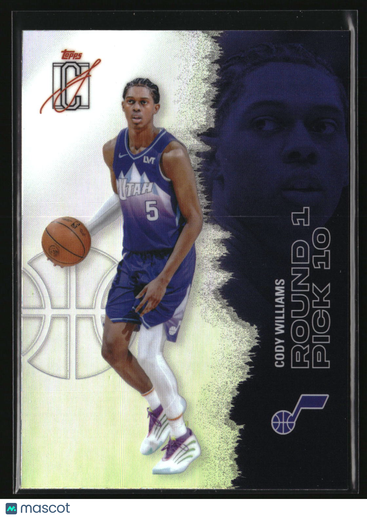 Cody Williams 2025-26 Topps Signature Class Chrome Refractors #17