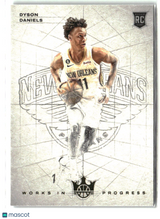 Dyson Daniels 2022-23 Panini Court Kings Works in Progress #16