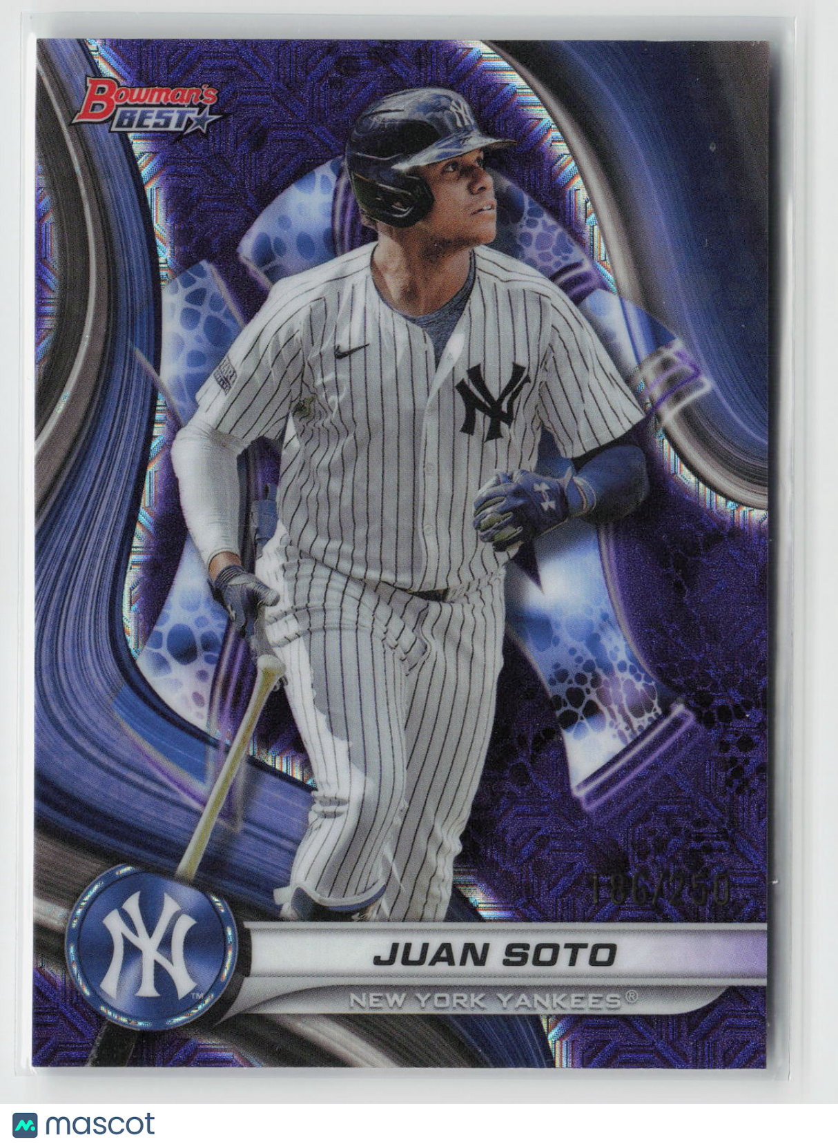 Juan Soto 2024 Bowman's Best Purple Mojo Refractors #45 #/250