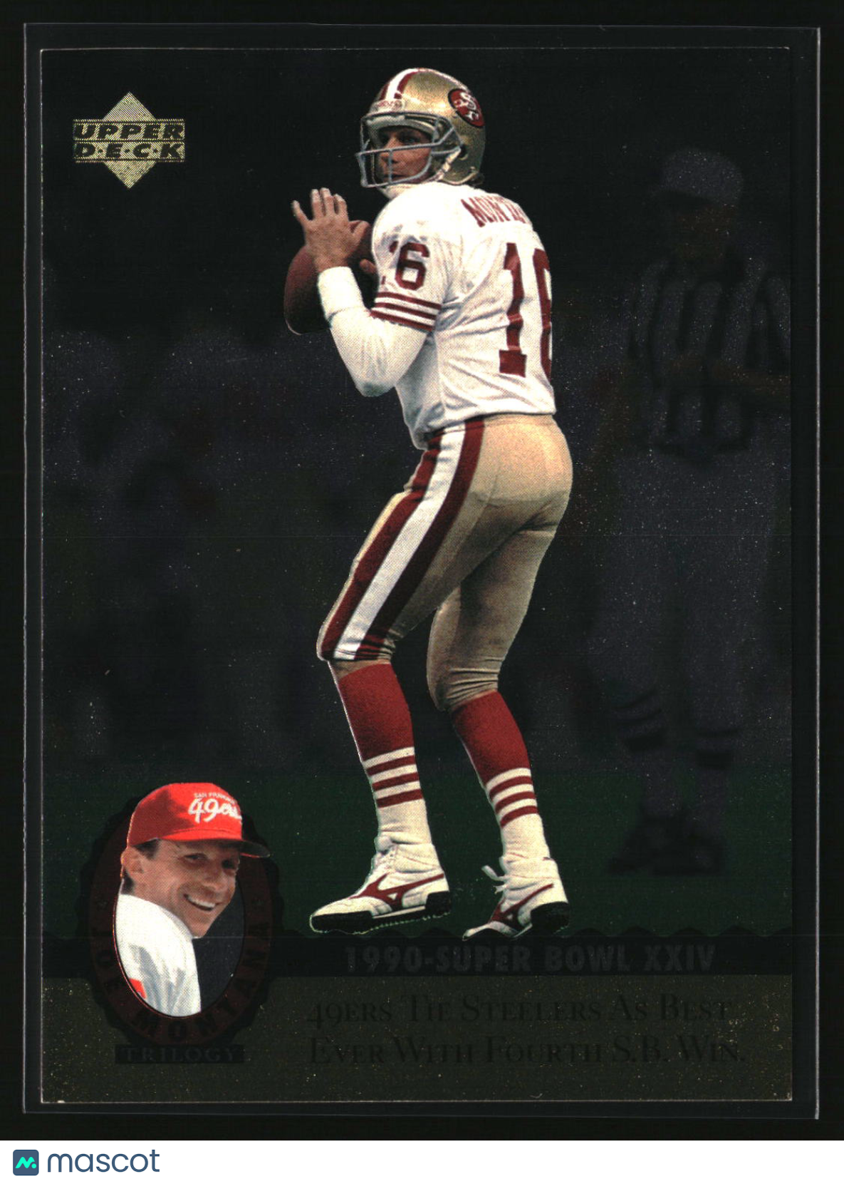 Joe Montana 1995 Upper Deck Joe Montana Trilogy #MT13