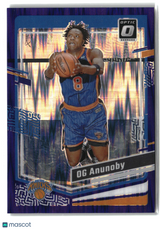 OG Anunoby 2023-24 Donruss Optic Purple Shock #191
