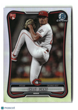 Chase Burns 2026 Bowman Rookie Red RC Logo #3