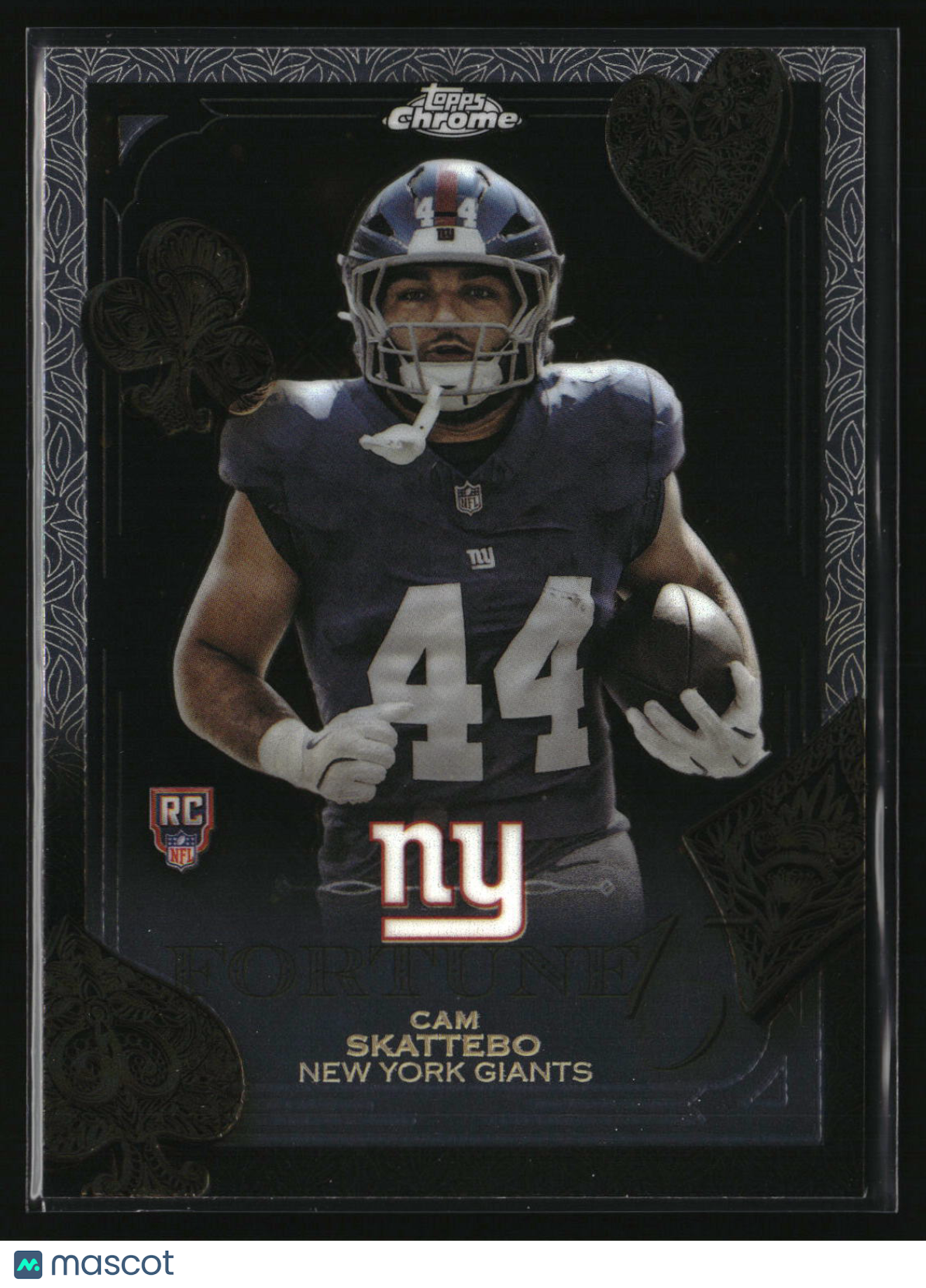 Cam Skattebo 2025 Topps Chrome Fortune 15 #F15-27