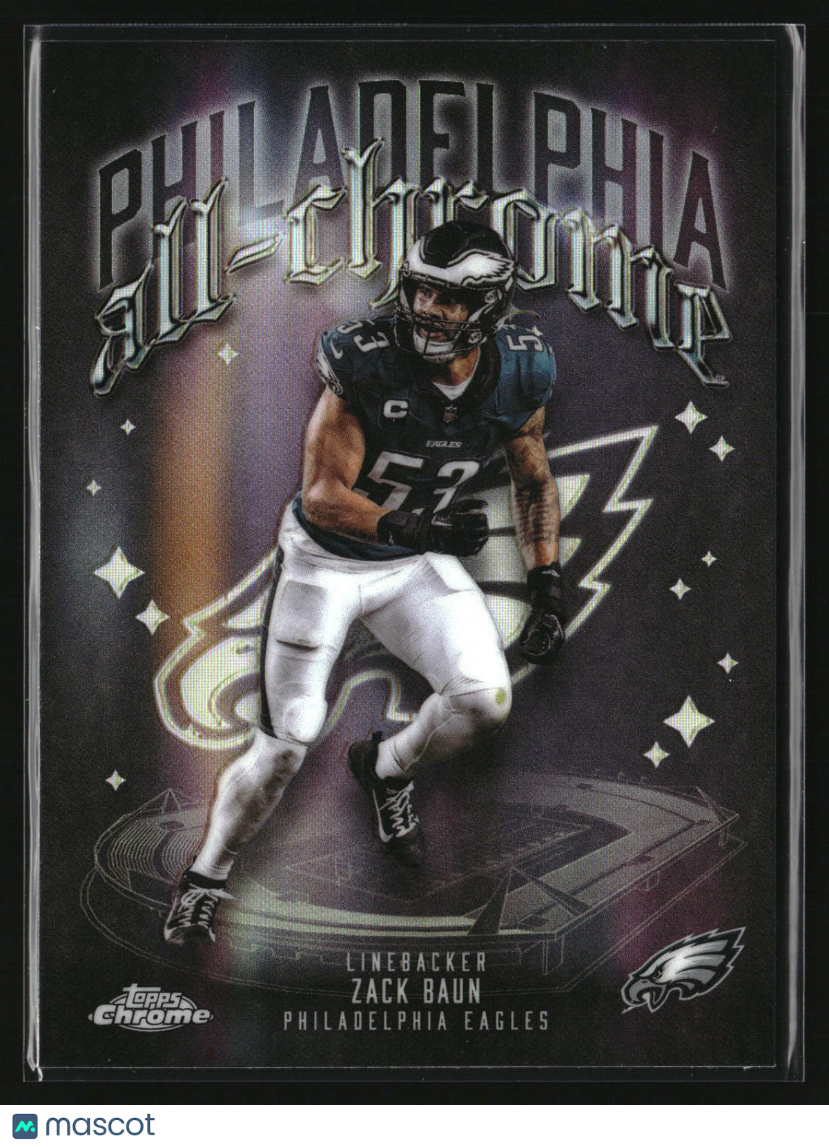Zack Baun 2025 Topps Chrome All Chrome Team Refractor #ACT-22