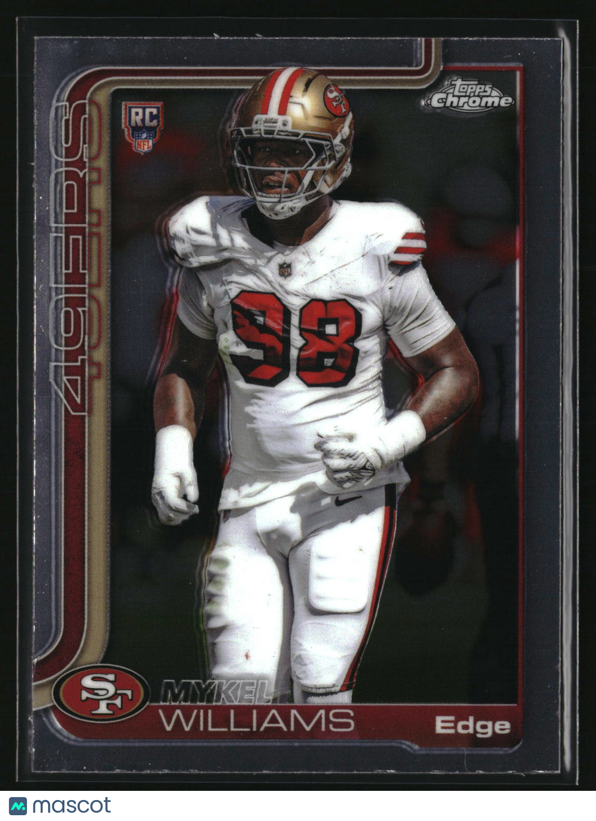 Mykel Williams 2025 Topps Chrome #352