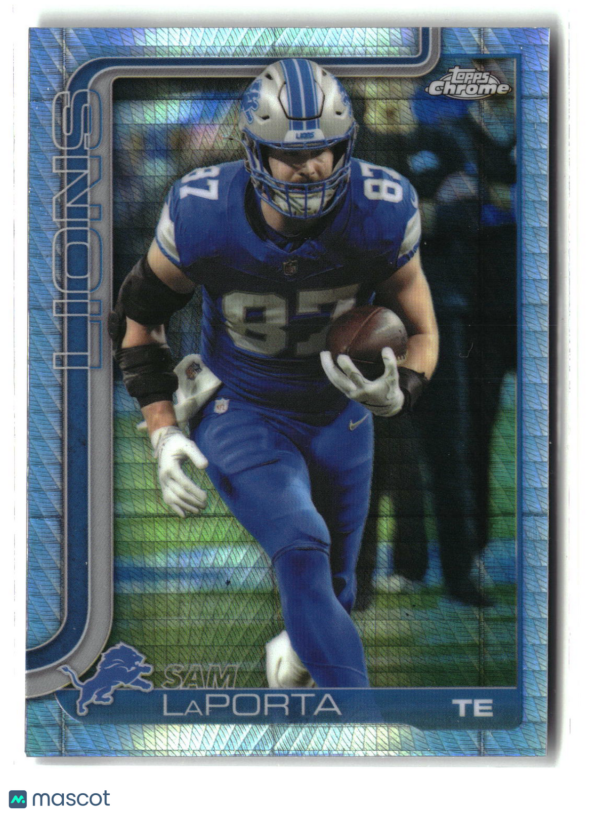 Sam LaPorta 2025 Topps Chrome Prism Refractor #100