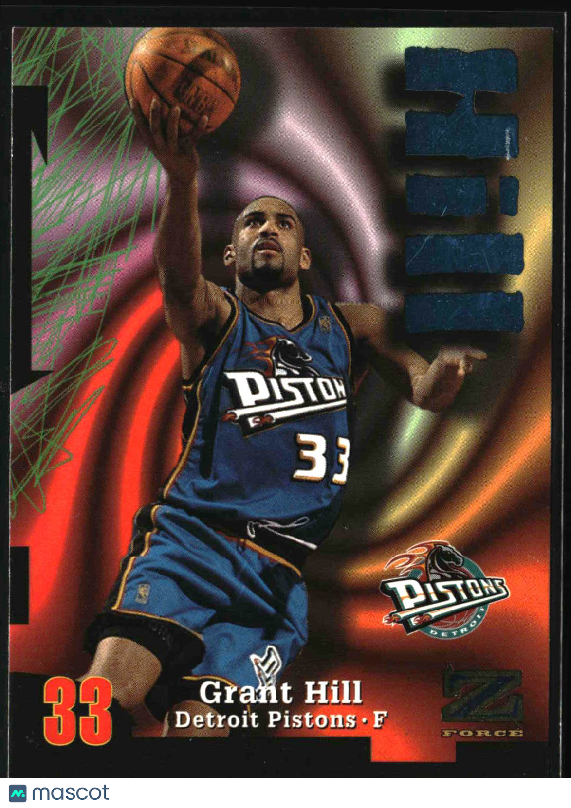 Grant Hill 1997-98 SkyBox Z-Force #33