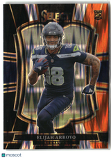 Elijah Arroyo 2025 Panini Select Black and Orange Prizm Shock #114