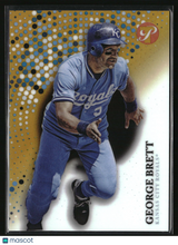 George Brett 2022 Topps Pristine Pristine Gold Refractor #167 #/50