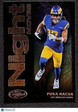 Puka Nacua 2025 Panini Certified Night Moves #NMS-PNA