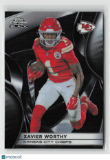 Xavier Worthy 2025 Topps Chrome Black #53