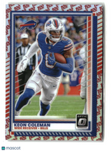 Keon Coleman 2025 Donruss Optic One Hundred #32