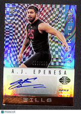 A.J. Epenesa 2020 Panini Illusions Rookie Signs #RS17 #/199