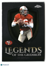 Joe Montana 2025 Topps Chrome Legends of the Gridiron #LOG-8