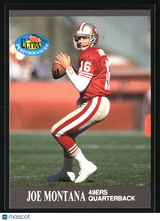 Joe Montana 1991 Ultra Ultra Performances #4