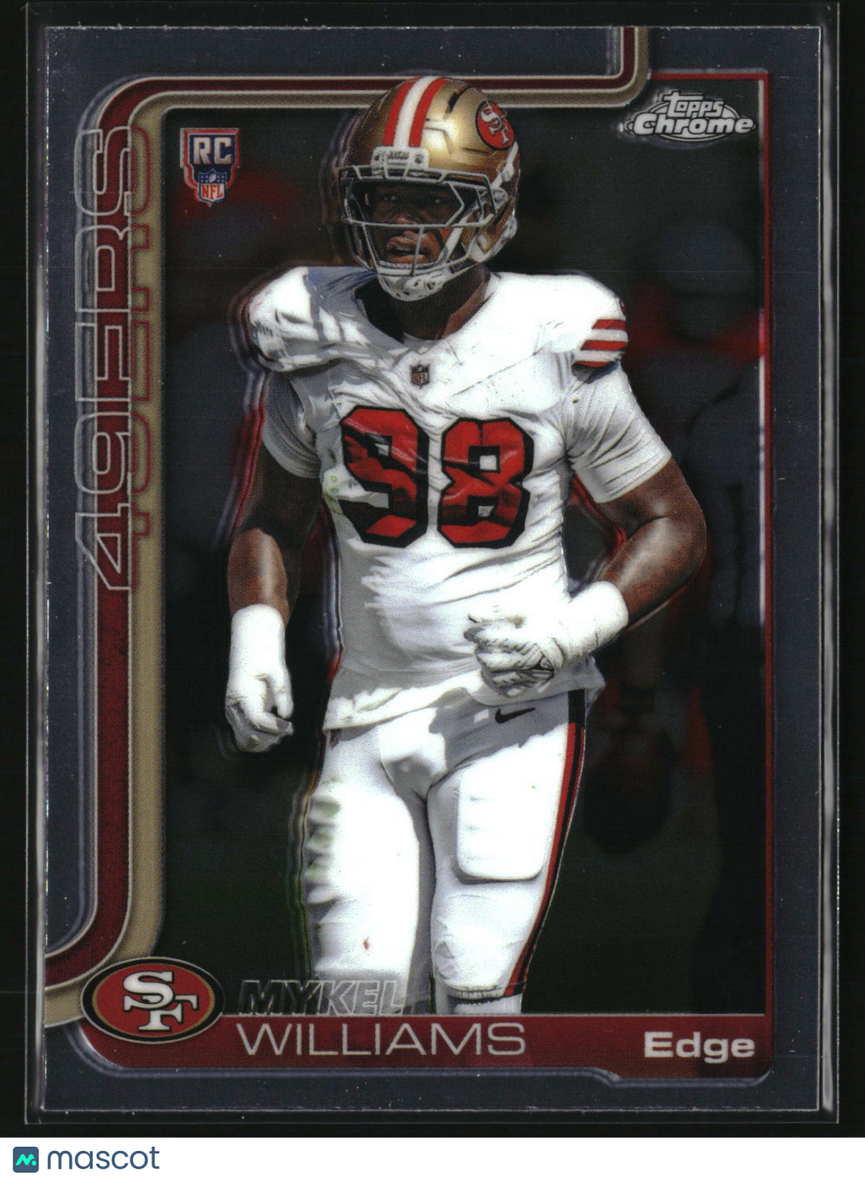 Mykel Williams 2025 Topps Chrome Football #352