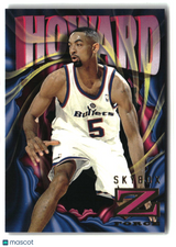 Juwan Howard 1996-97 SkyBox Z-Force #95