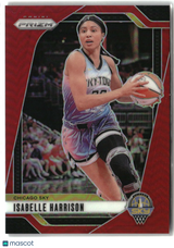 Isabelle Harrison 2024 Panini Prizm WNBA Red Prizms #6 #/299