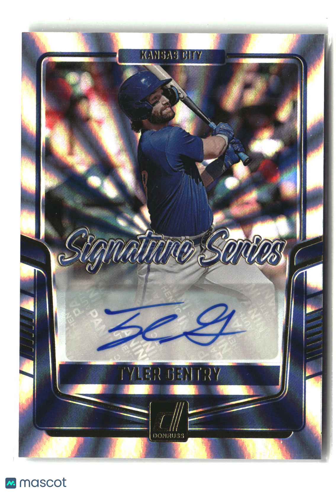 Tyler Gentry 2024 Donruss Signature Series Laser #SS-TG