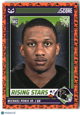 Michael Penix Jr. 2024 Score-A-Treat Rising Stars Orange Pumpkin #39