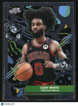 Coby White 2025-26 Topps Chrome Cosmic #141