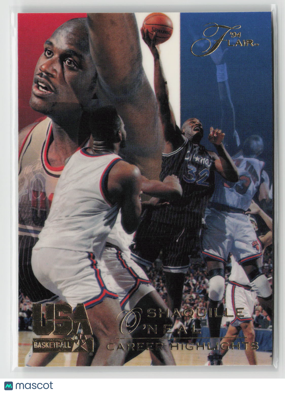 Shaquille O'Neal 1994 Flair USA #74