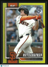 Matt Chapman 2026 Topps Yellow Rainbow Foil #561 #/399