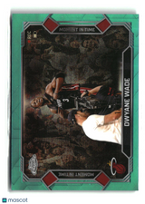 Dwyane Wade 2025-26 Topps Chrome Update Moment In Time Aqua /199 #MT-14