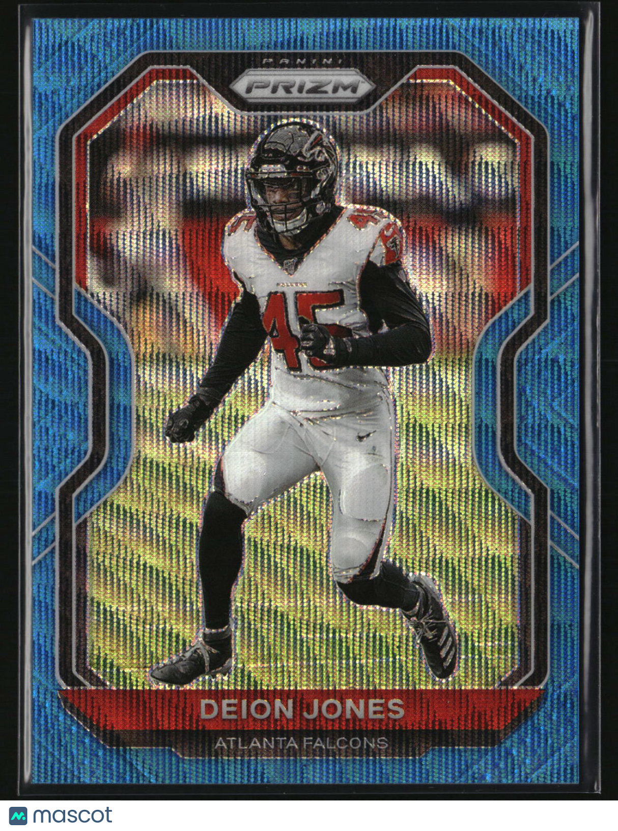 Deion Jones 2020 Panini Prizm Prizm Blue Wave #230 #/199