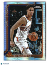Oso Ighodaro 2025-26 Topps Chrome Prism Refractor #109