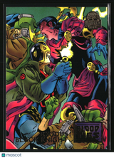 Exodus / Black Knight 1994 Fleer Marvel Universe #30