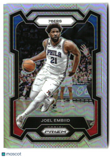 Joel Embiid 2023-24 Panini Prizm Prizms Silver #73