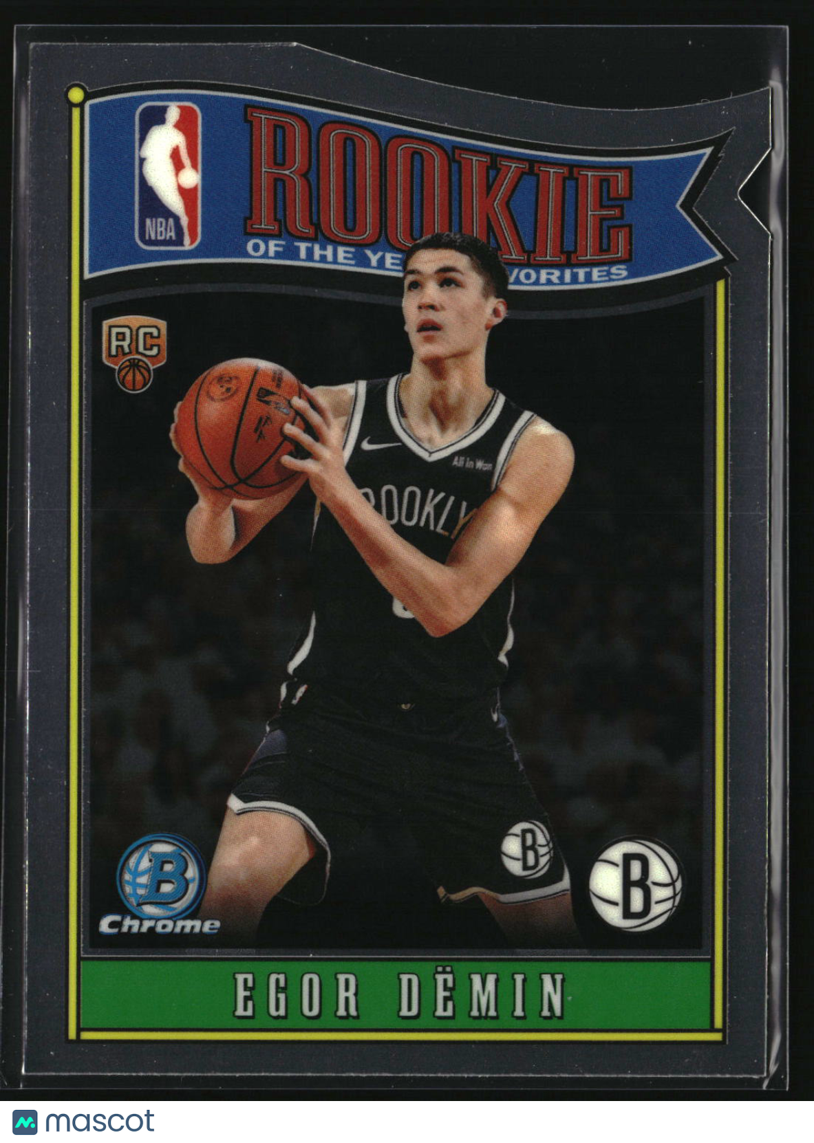Egor Demin 2025-26 Bowman Rookie Of The Year Favorites #RY-8