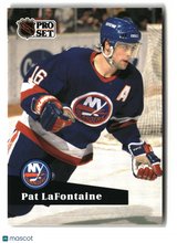 Pat LaFontaine 1991-92 Pro Set French #149