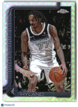 Bones Hyland 2025-26 Topps Chrome Refractor #90