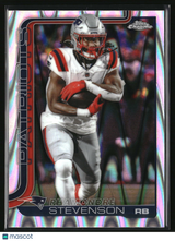 Rhamondre Stevenson 2025 Topps Chrome Ray Wave Refractor #210