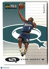 Lindsey Hunter 1997-98 Collector's Choice StarQuest #SQ41