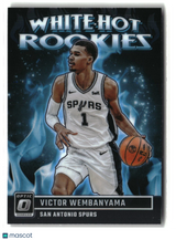 Victor Wembanyama 2023-24 Donruss Optic White Hot Rookies #2