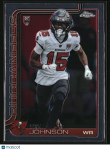 Tez Johnson 2025 Topps Chrome Football #342