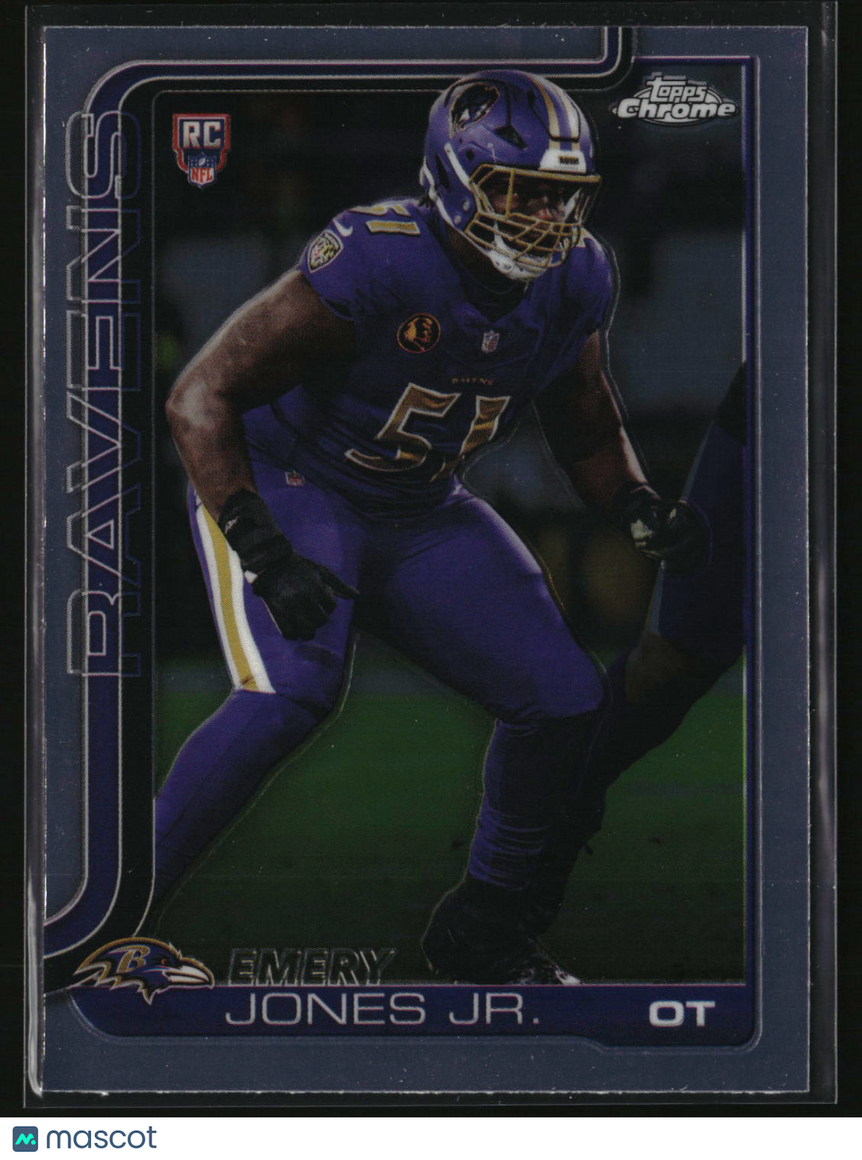Emery Jones Jr. 2025 Topps Chrome #386