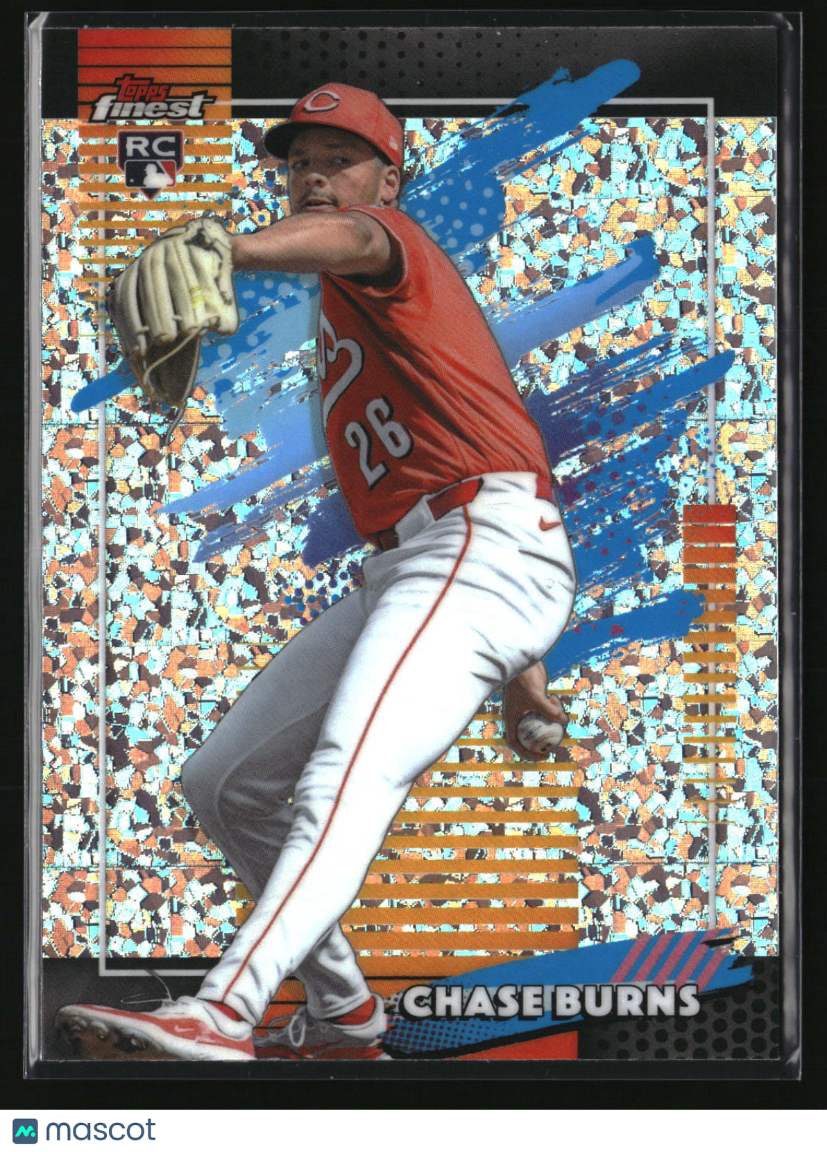 Chase Burns 2026 Finest Mini-Diamond Refractors #194